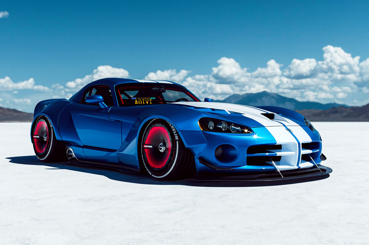 A Dodge Viper high on testosterone with enough firepower to set the streets  on fire! - Yanko Design
