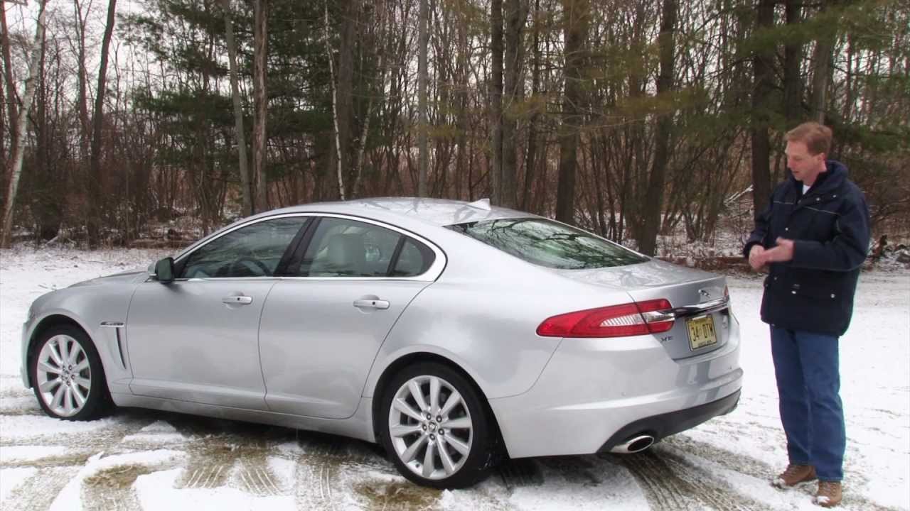 2013 Jaguar XF 3.0 AWD - Drive Time Review with Steve Hammes | TestDriveNow  - YouTube