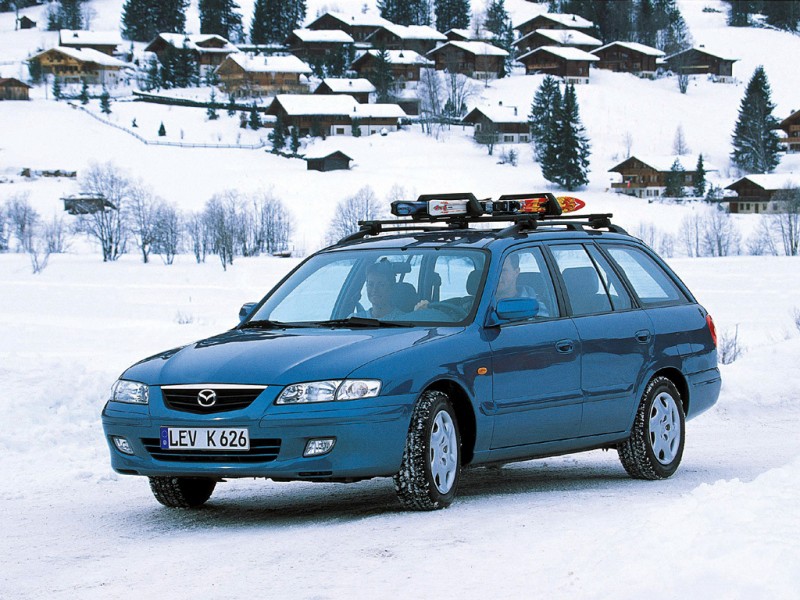 Mazda 626 1999 Estate car / wagon (1999 - 2002) reviews, technical data,  prices