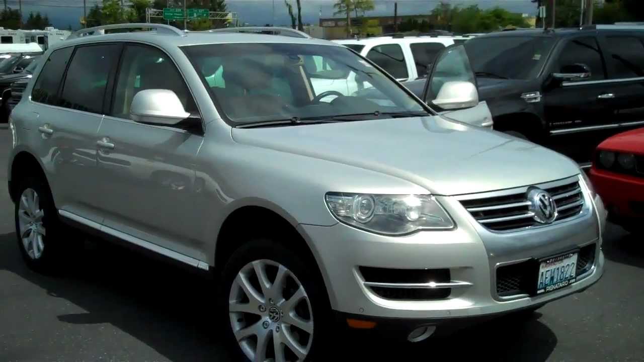 2008 Volkswagen Touareg 2 V8 FSI - YouTube