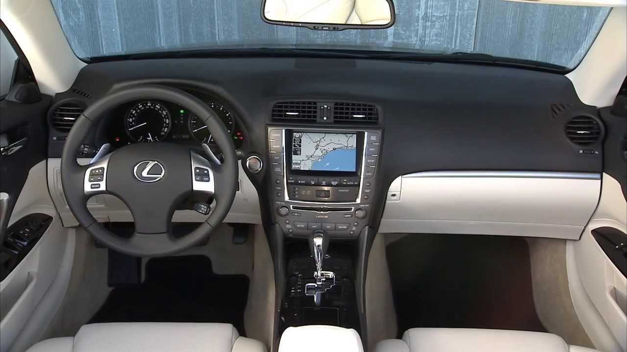 Lexus IS 250 C and IS 350 C Interior and Exterior - YouTube