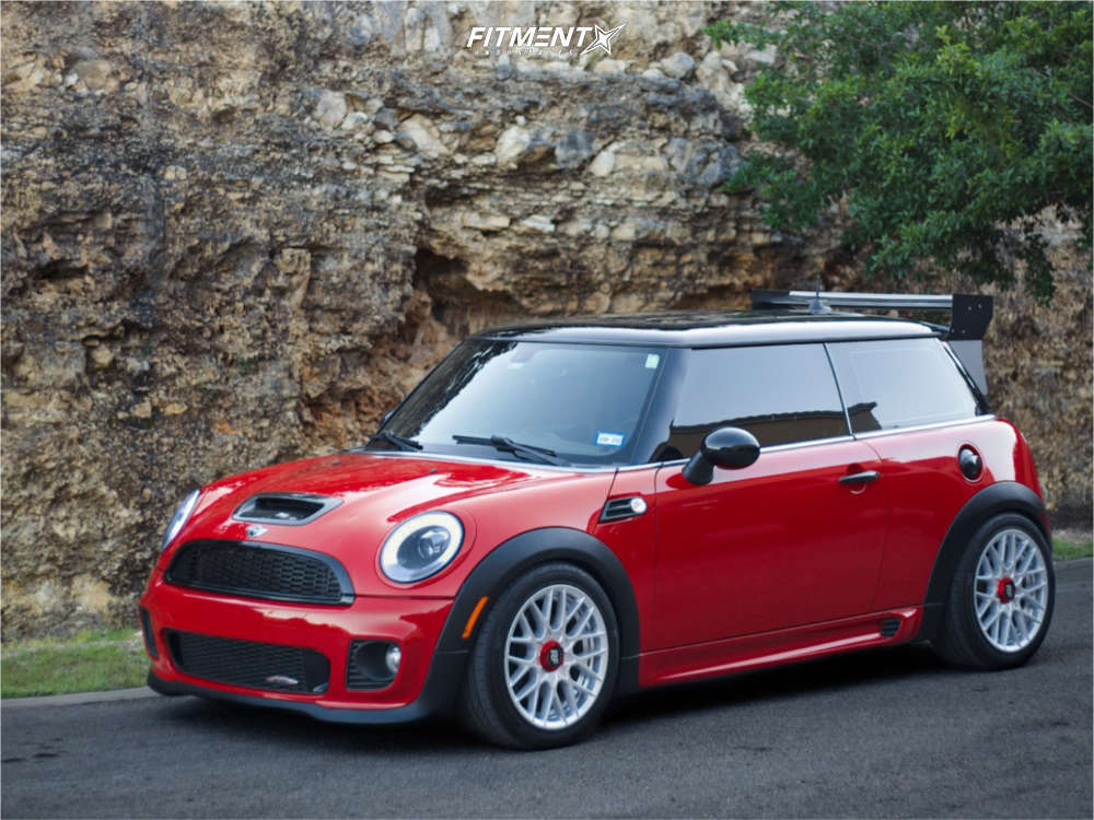 2008 Mini Cooper S with 17x8 Rotiform Rse and Pirelli 215x45 on Coilovers |  1687730 | Fitment Industries