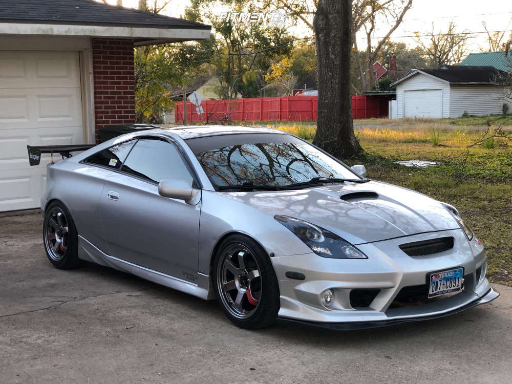 2000 Toyota Celica GTS with 17x8 AVID1 AV6 and Firestone 215x45 on  Coilovers | 1429705 | Fitment Industries