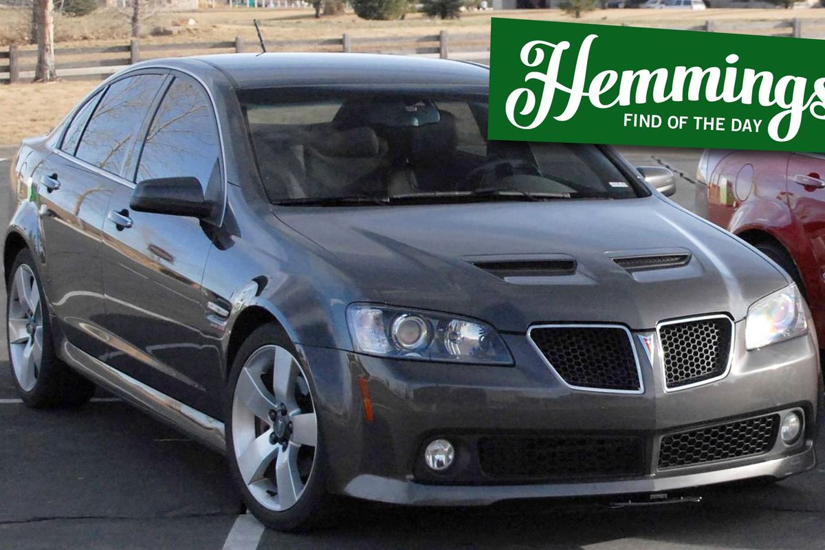 Find of the Day: The 2009 Pontiac G8 GT straddles the line between rising  collectible and well-kept used car | Hemmings