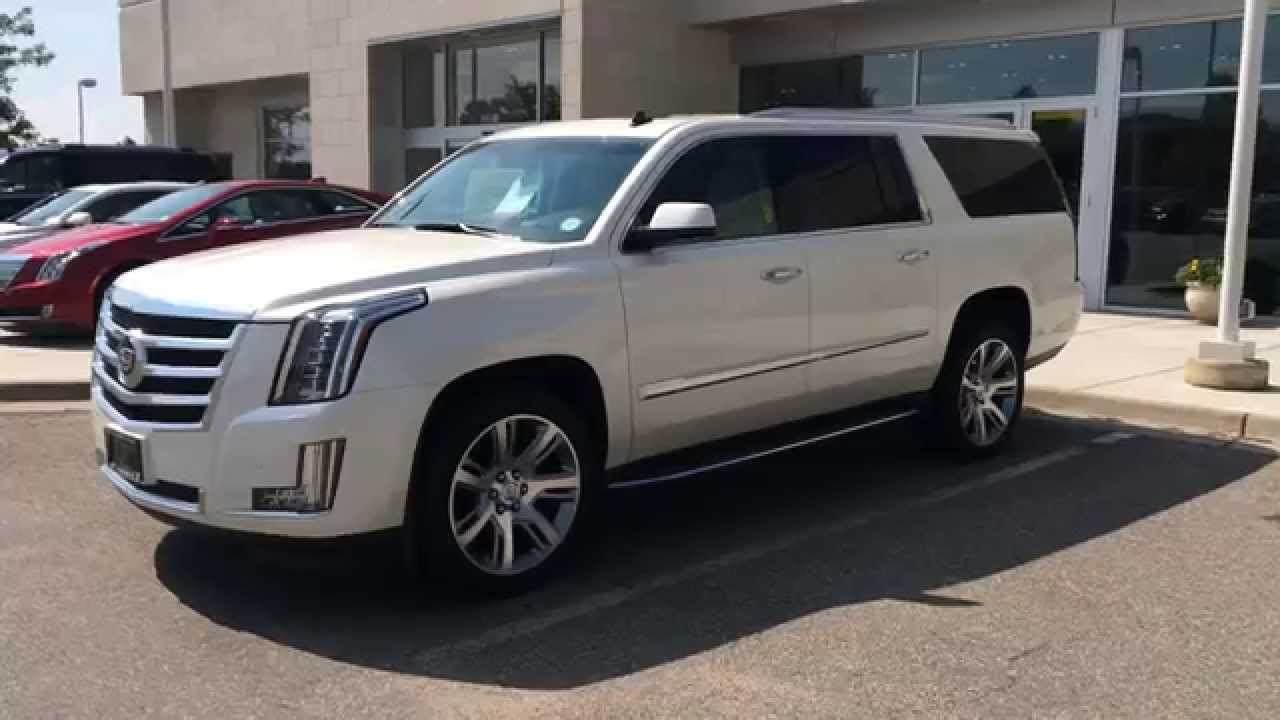 2015 Cadillac Escalade ESV (Start Up, In Depth Tour, and Review) - YouTube