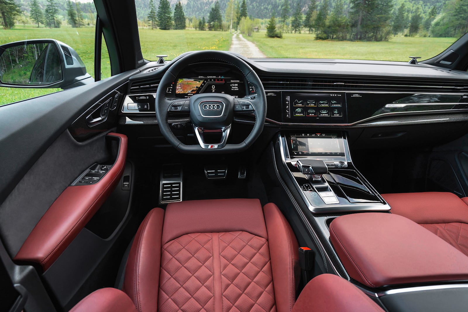 2021 Audi SQ7 Interior Photos | CarBuzz