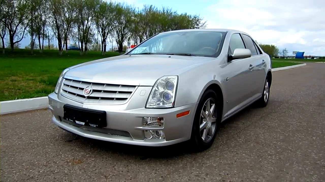 2008 Cadillac STS. Start Up, Engine, and In Depth Tour. - YouTube