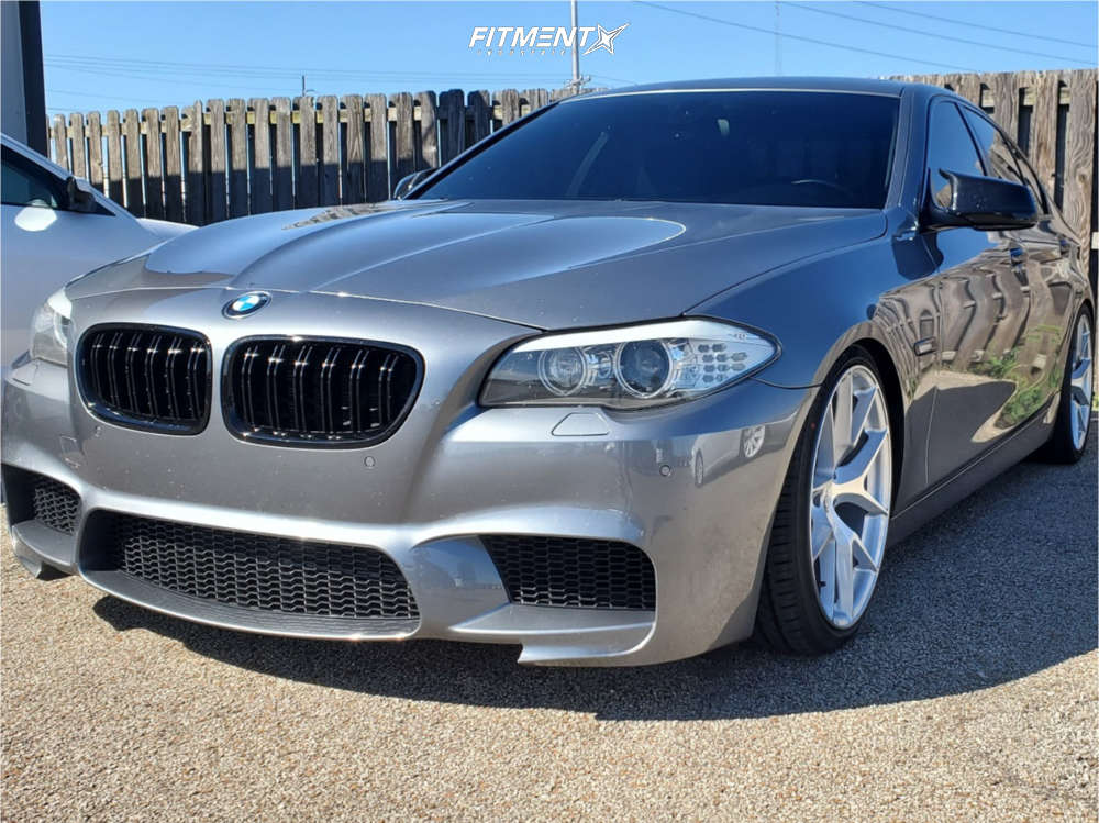 2011 BMW 535i Base with 20x9 Aodhan Aff7 and Lexani 245x35 on Coilovers |  1874200 | Fitment Industries