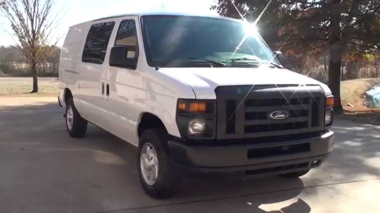 HD VIDEO 2013 FORD ECONOLINE E150 CARGO WORK VAN FOR SALE SEE WWW  SUNSETMOTORS COM - YouTube