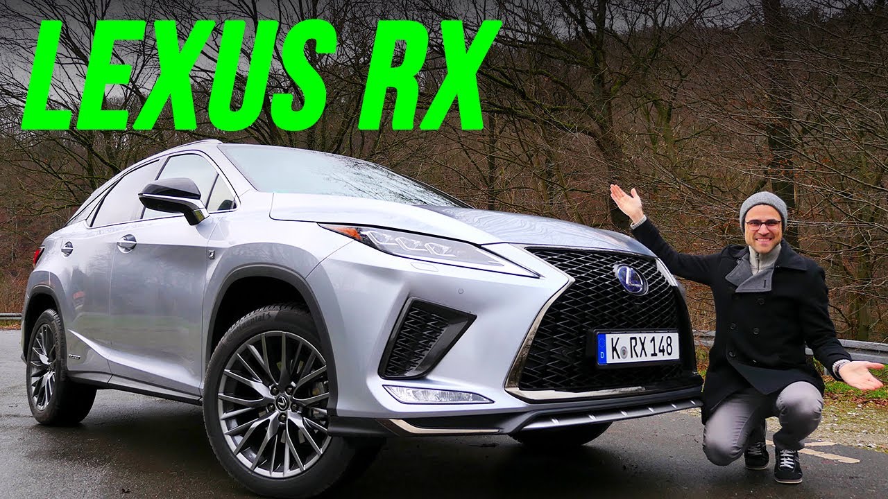 2022 Lexus RX 450h F Sport driving REVIEW - YouTube