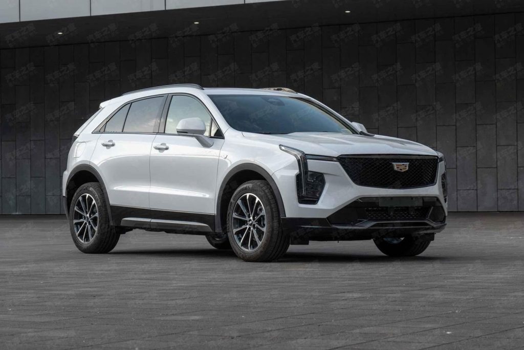 Refreshed 2024 Cadillac XT4 Crossover Images Leaked In China