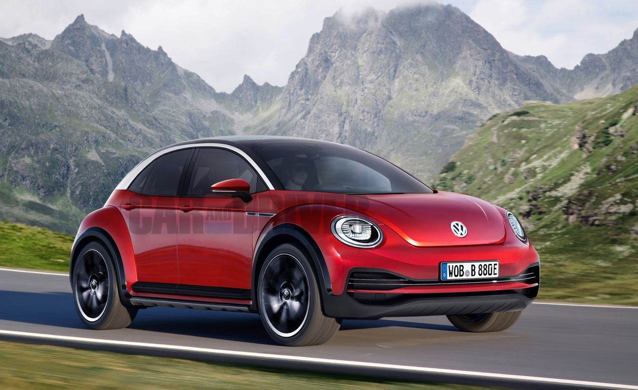 Volkswagen's Beetle Could Morph into a Full-Electric Four-Door | News | Car  and Driver