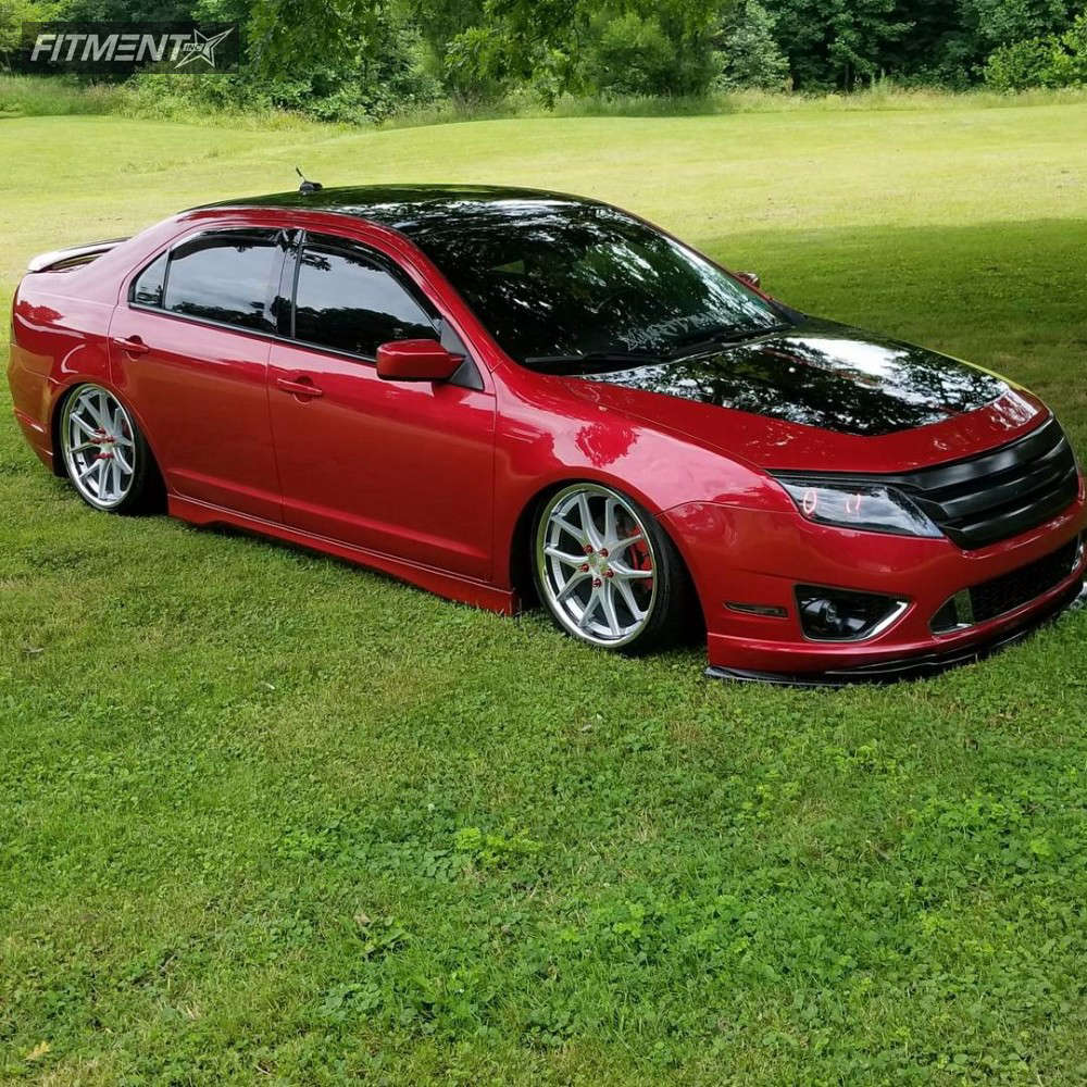 2012 Ford Fusion S with 19x8.5 Ferrada FR2 and Falken 245x35 on Air  Suspension | 252572 | Fitment Industries