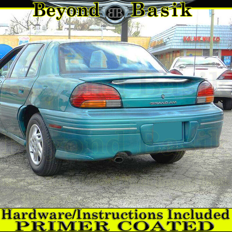 1996 1997 1998 Pontiac Grand Am Factory Style Spoiler Trunk Wing PRIMER  COATED | eBay