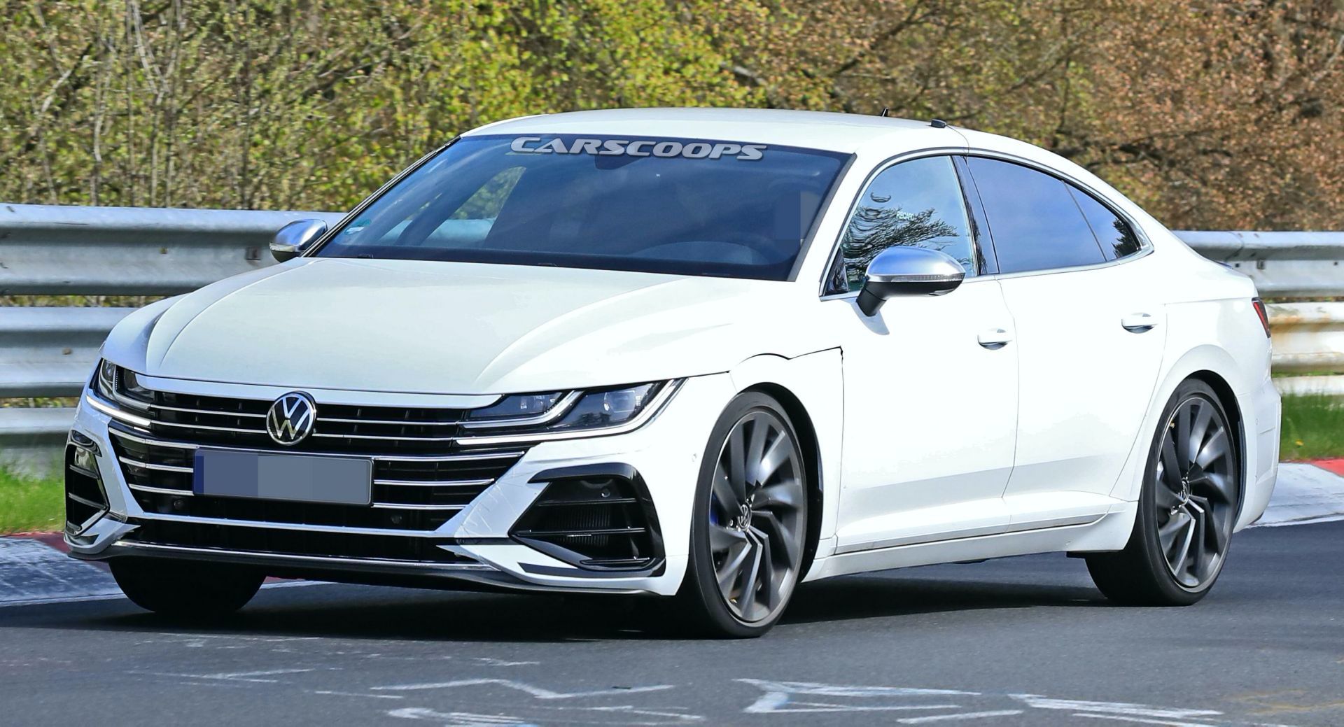 2021 VW Arteon R Looks Focused During First Nürburgring Session | Carscoops