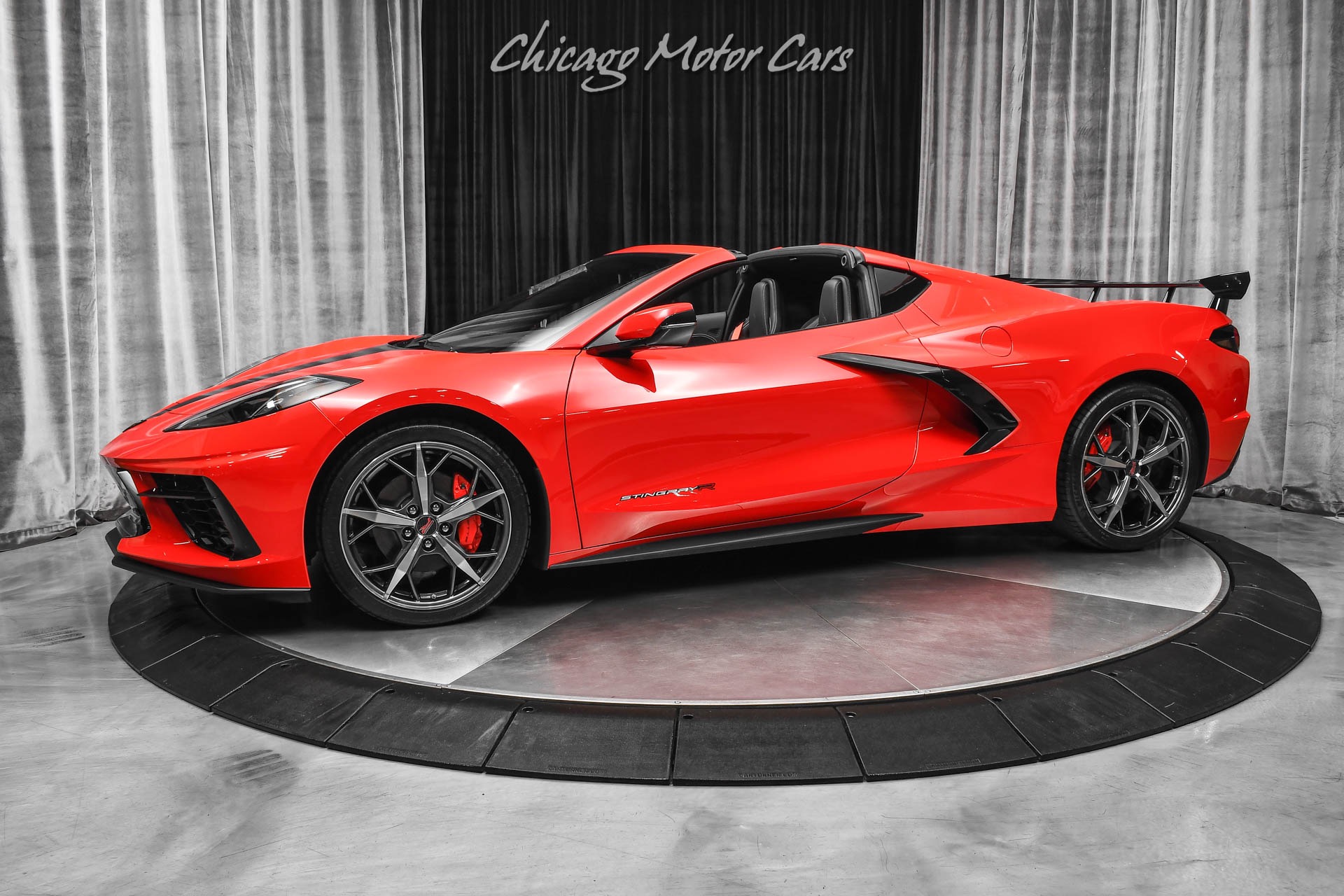 Used 2023 Chevrolet Corvette Stingray R Coupe ONLY 23 MILES! Racing Theme  Pkg! High Wing! LOADED! For Sale (Special Pricing) | Chicago Motor Cars  Stock #19589