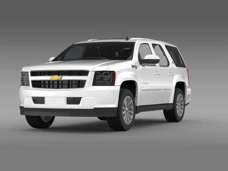 Chevrolet Tahoe Hybrid 2012 - 3D Model by Creator 3D