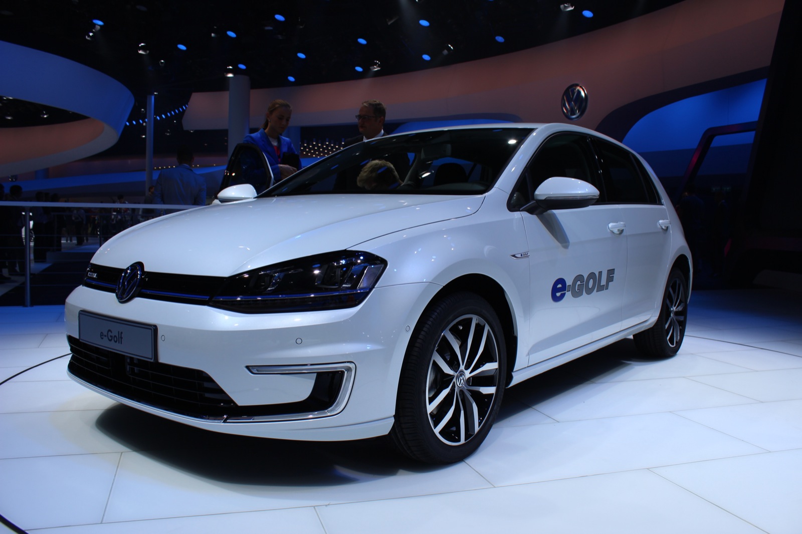 Volkswagen e-Golf Electric Car Live Gallery: 2013 Frankfurt Auto Show