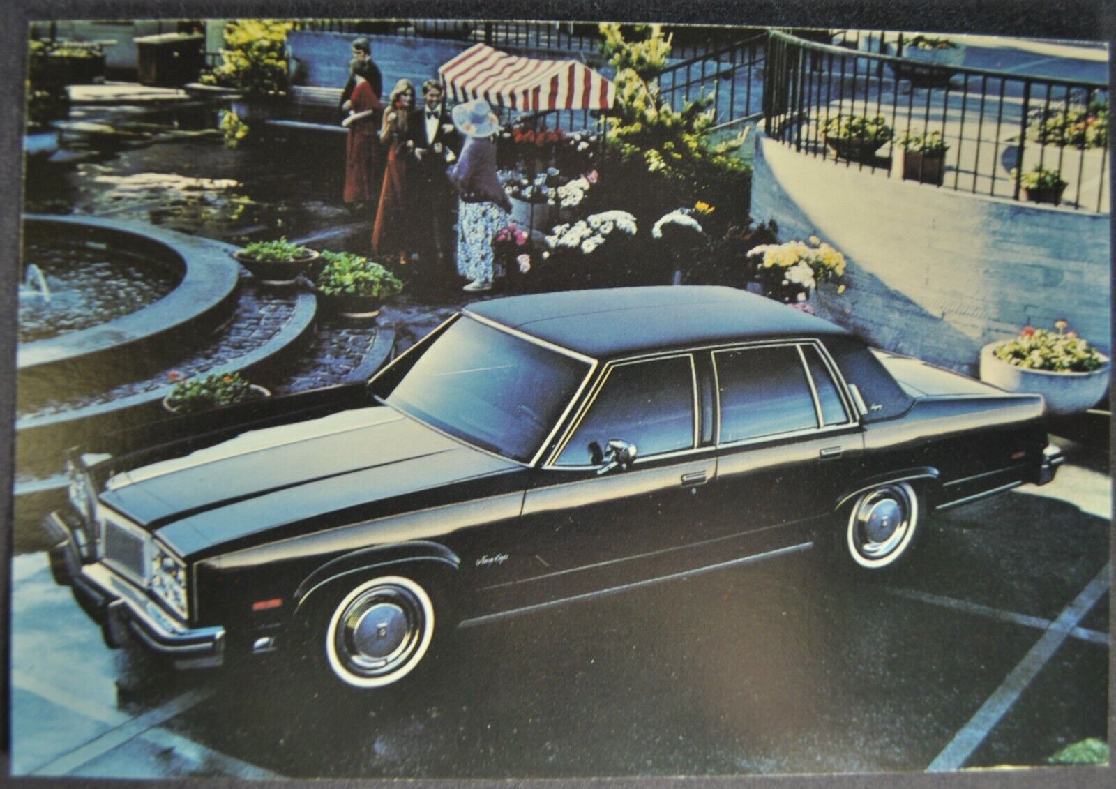 1977 Oldsmobile 98 Regency Sedan Large Postcard Excellent Original 77 | eBay