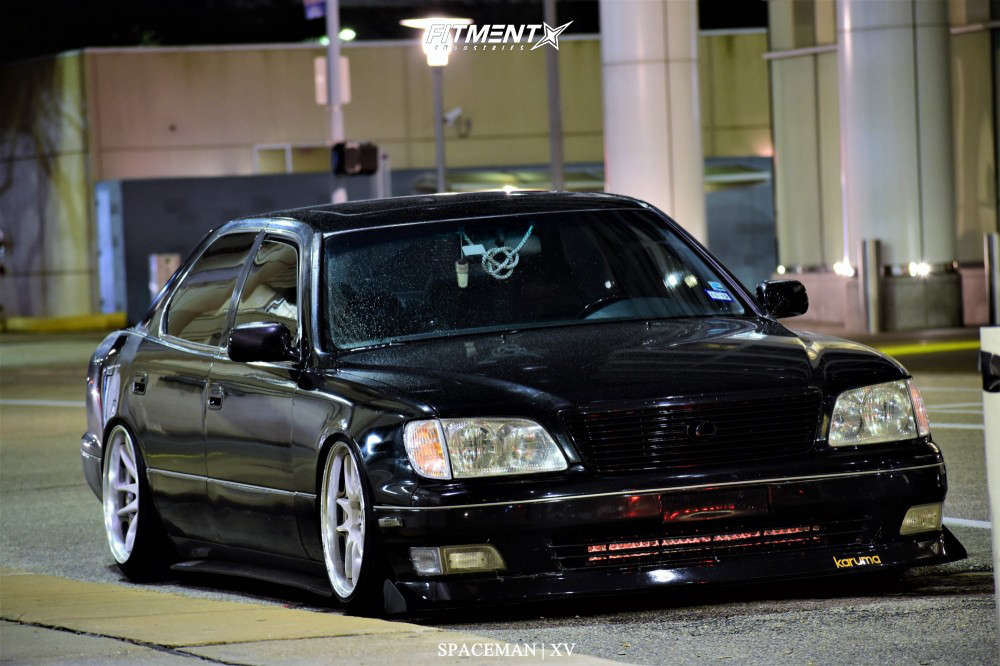1998 Lexus LS400 Base with 18x10 Work Emotion and Achilles 225x40 on  Coilovers | 608481 | Fitment Industries