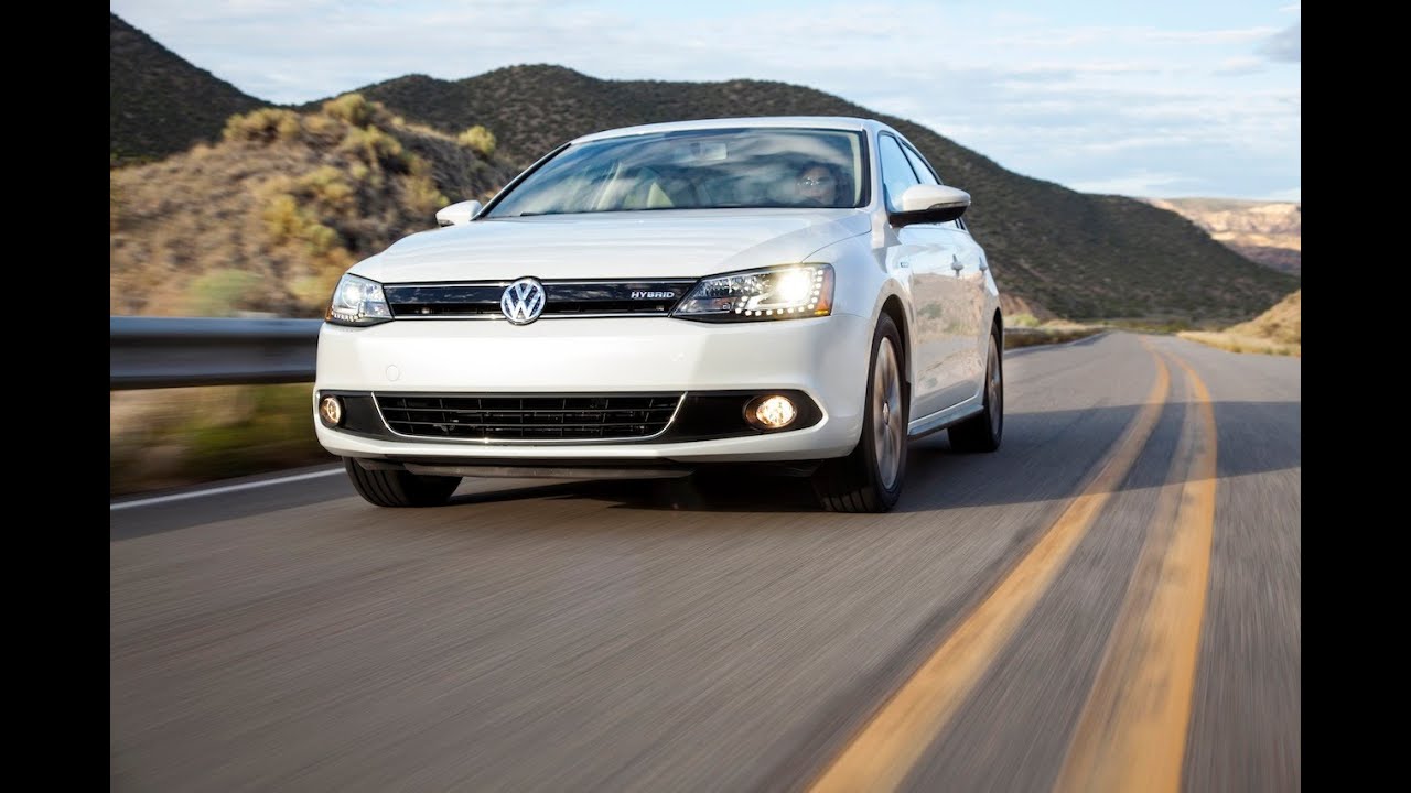 2013 Volkswagen Jetta Hybrid 0-60 MPH First Drive Review - YouTube