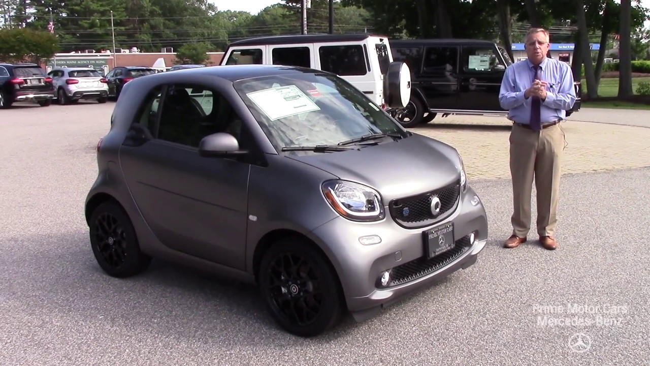 2018 SMART Fortwo electric drive prime video tour with Bob - YouTube