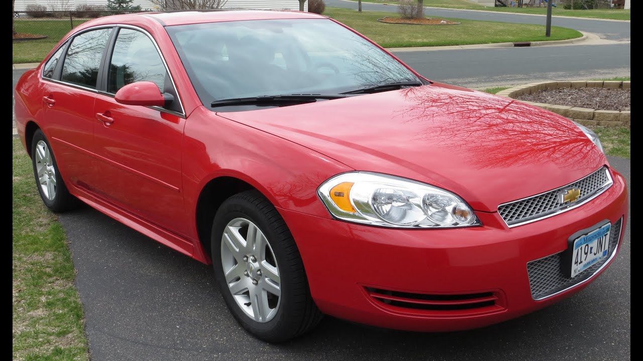 2012 Chevy Impala Full Tour and Start Up (no snow) - YouTube
