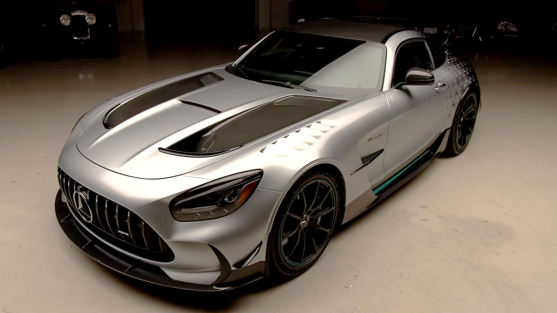 Jay Leno takes a look at the 2023 Mercedes-Benz AMG GT Black Series