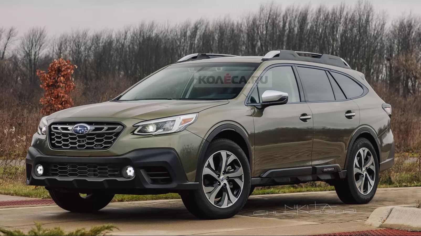 2022 Subaru Outback Wilderness Rendered With Hexagonal Fog Lights, Sporty  Grille - autoevolution