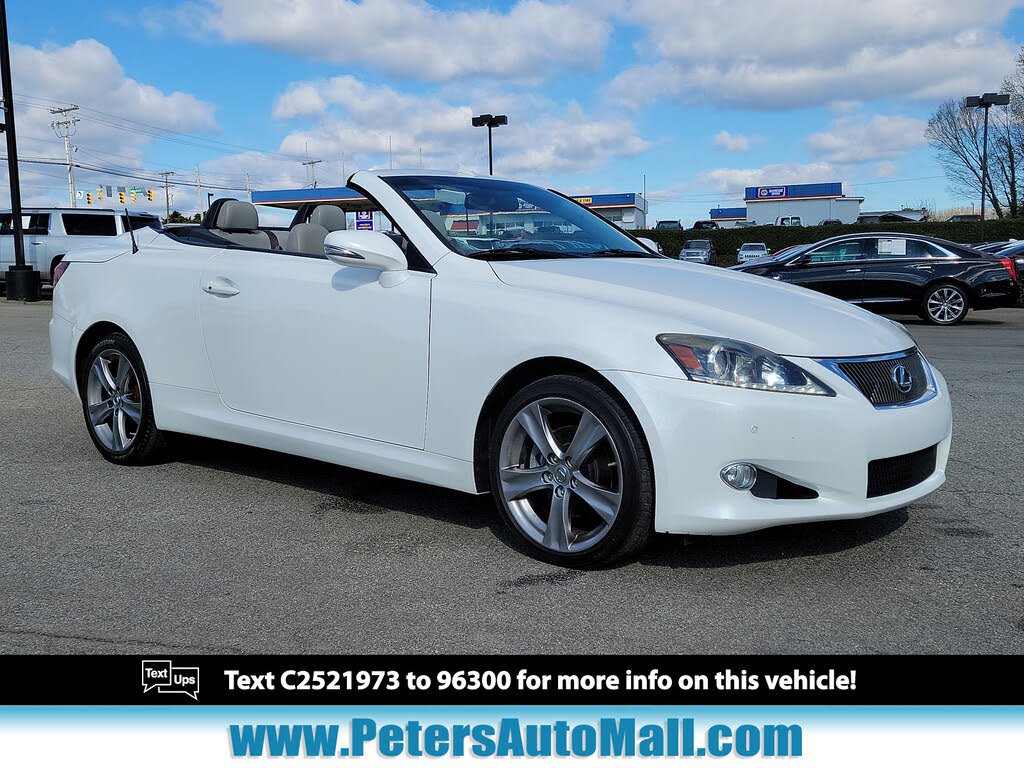 50 Best 2012 Lexus IS 250C for Sale, Savings from $4,486