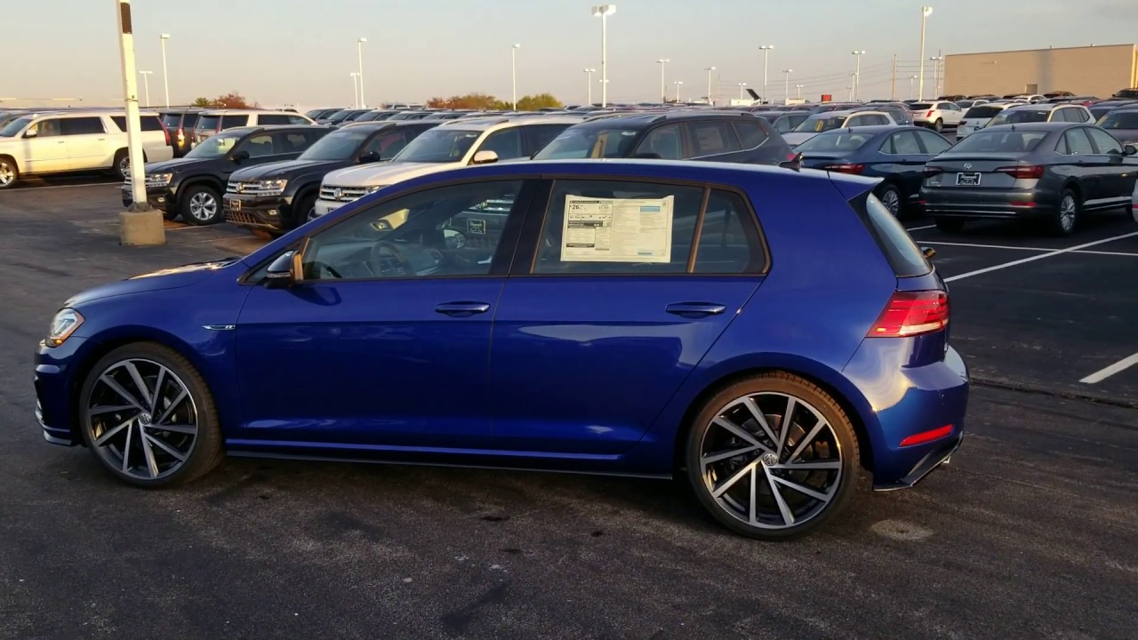 2019 VW Golf R 2.0T w/ DCC and Navigation 4Motion DSG - YouTube
