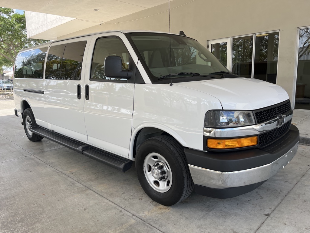 Pre-Owned 2020 Chevrolet Express 3500 LT Extended Passenger Van in Davie  #AP10215 | University Dodge Ram