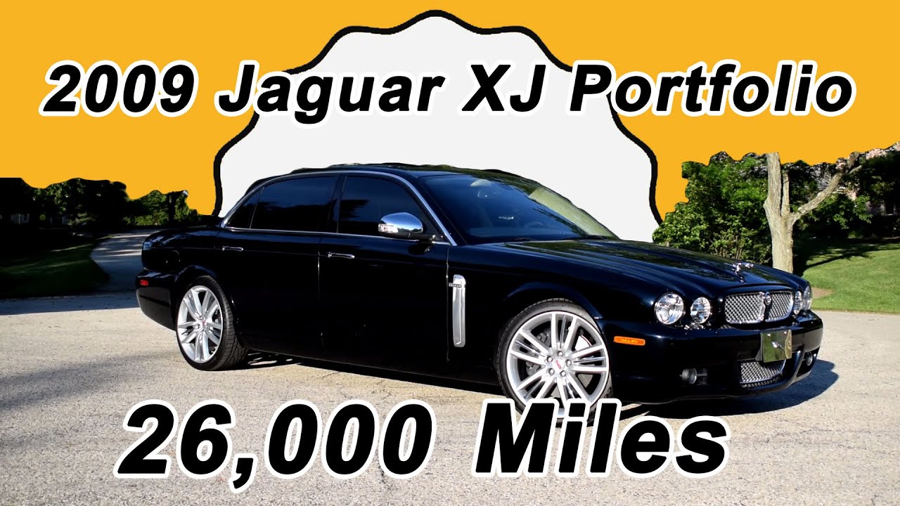 26,000 Mile 2009 Jaguar XJ Portfolio (X358) Review - YouTube