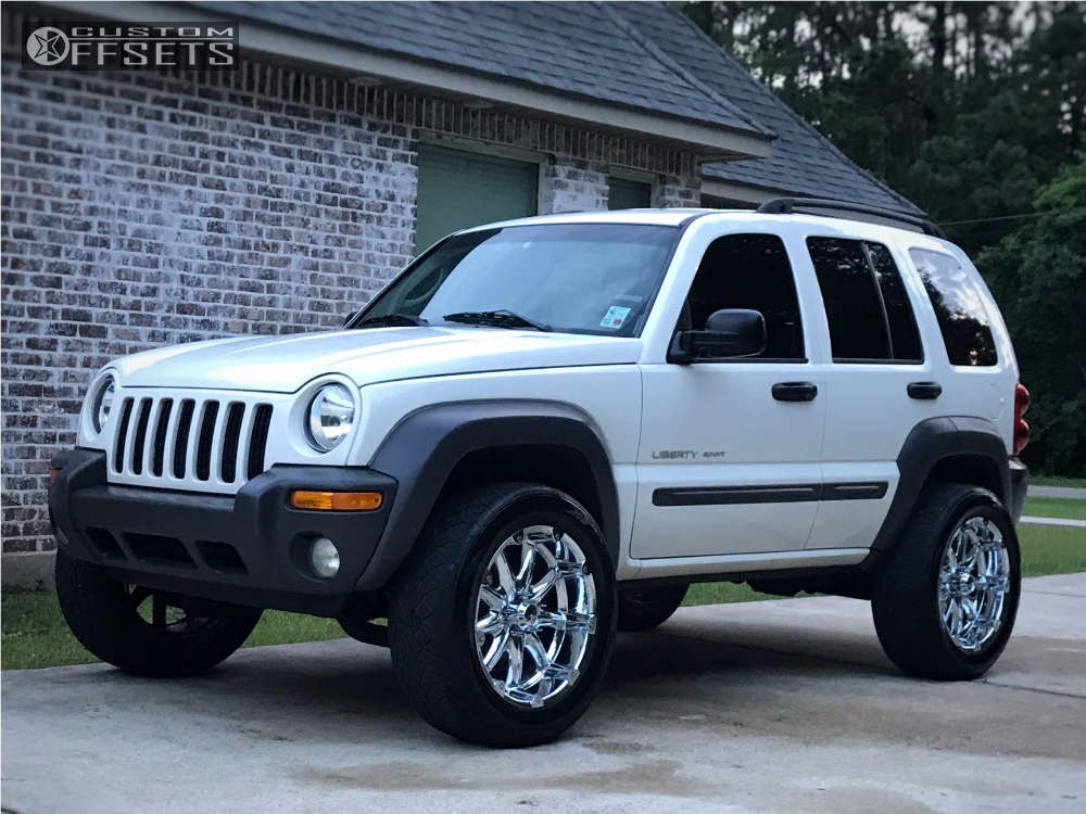 2003 Jeep Liberty with 20x9 -12 XD Badlands and 305/50R20 Nitto NT420V and  Suspension Lift 3" | Custom Offsets