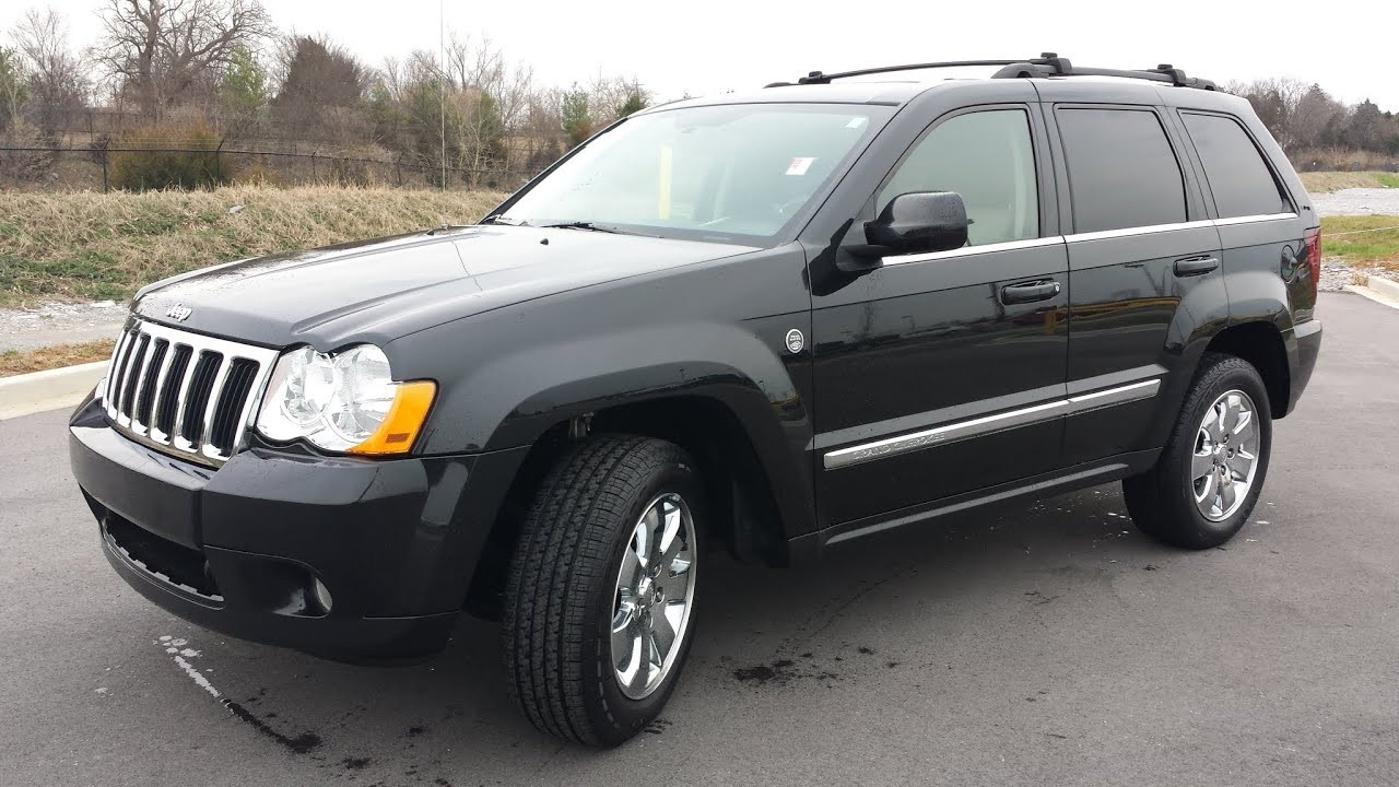 sold.2009 JEEP GRAND CHEROKEE LIMITED 4X4 5.7 HEMI 94K Black with  Navigation 855.507.8520 - YouTube