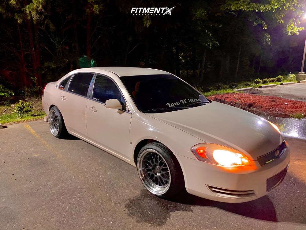 2008 Chevrolet Impala LS with 19x10.5 ESR Cs1 and Nankang 235x35 on  Lowering Springs | 1676608 | Fitment Industries