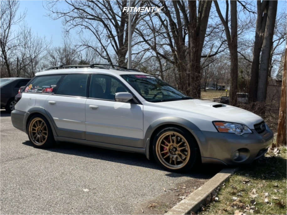 2005 Subaru Outback XT Limited with 18x9 Cosmis Racing Xt-206r and Pirelli  255x45 on Coilovers | 1576247 | Fitment Industries