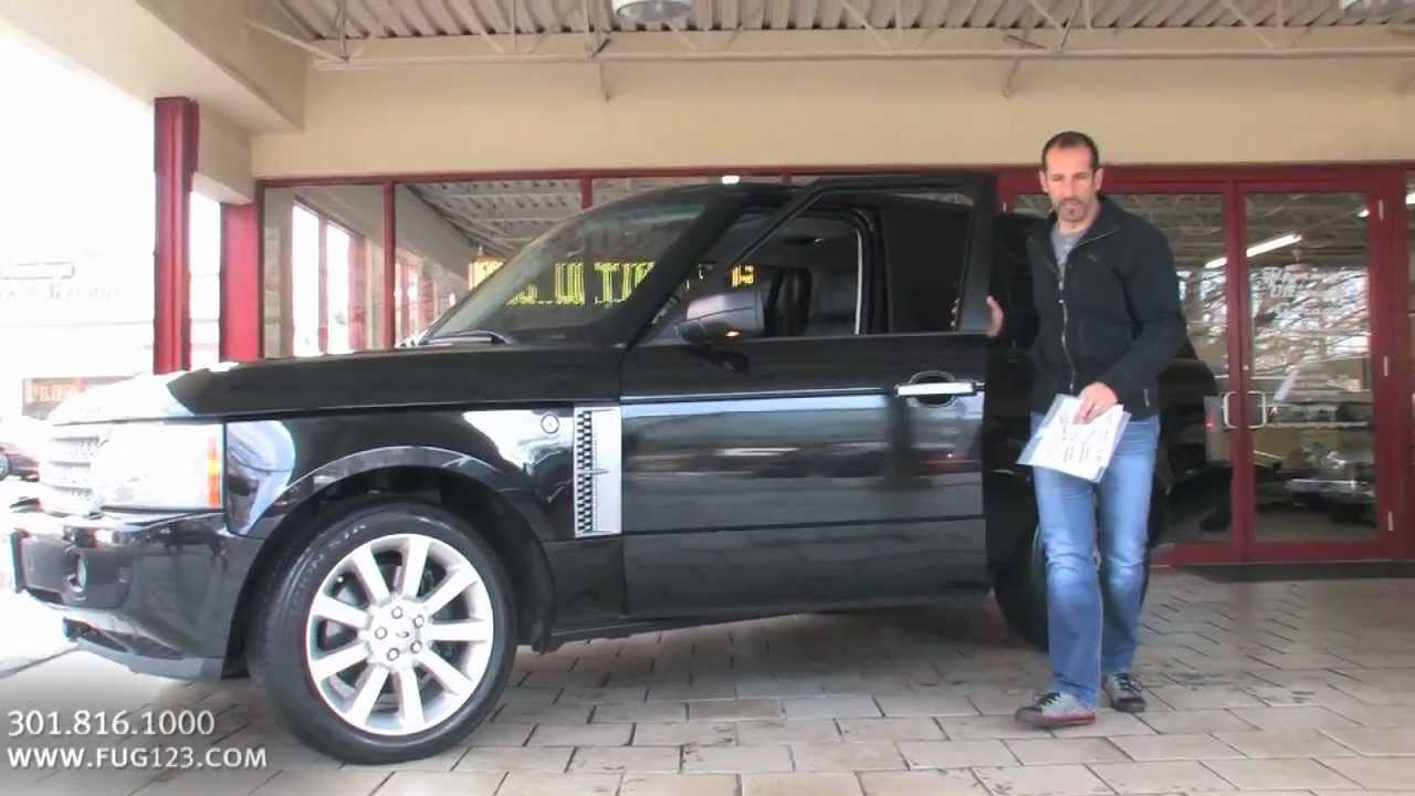 2008 Land Rover Range Rover Supercharged for sale with test drive, walk  through video - YouTube