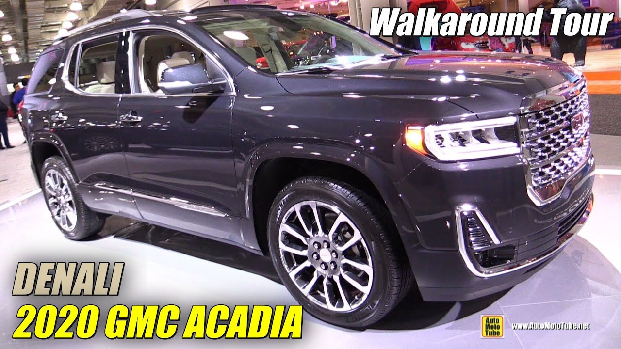 2020 GMC Acadia Denali - Exterior and Interior Walkaround - Debut at 2019  NY Auto Show - YouTube