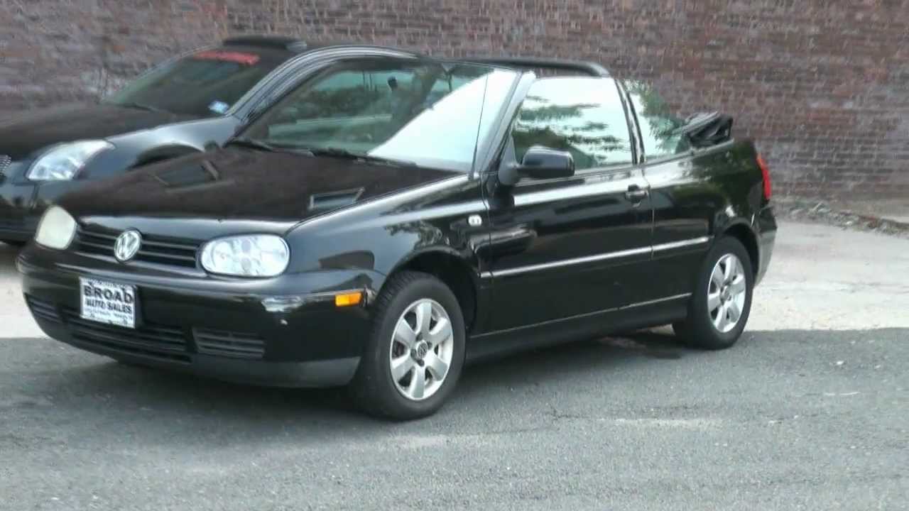 2001 Volkswagen Cabrio GLX - YouTube