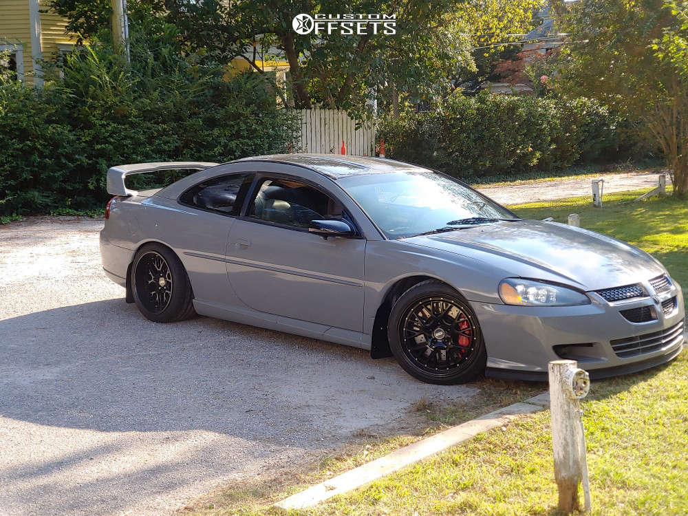 2004 Dodge Stratus with 18x9.5 15 ESR Cs11 and 235/45R18 Achilles ATR Sport  2 and Coilovers | Custom Offsets