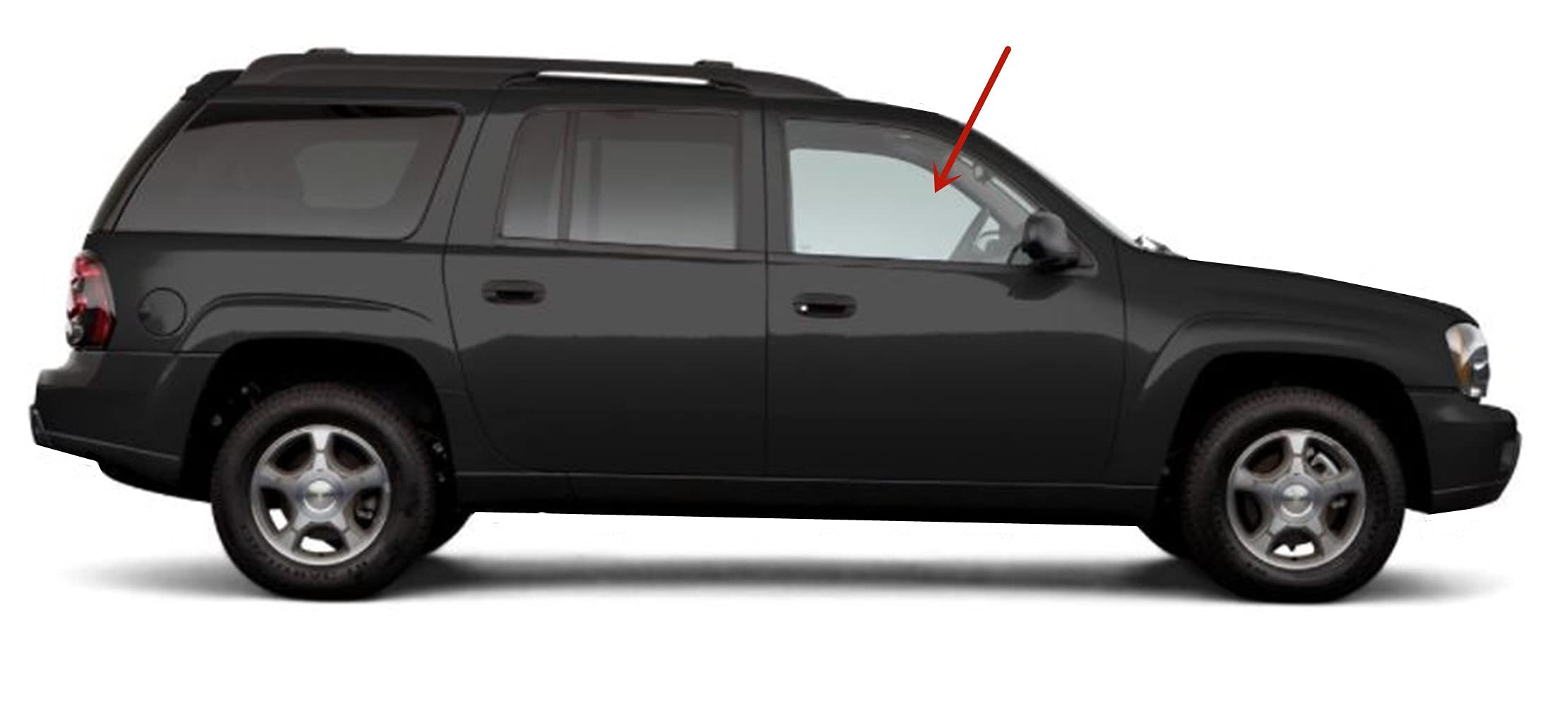 Amazon.com: Passenger Right Side Front Door Window Door Glass Compatible  with Chevrolet Trailblazer 2002-2005 / Trailblazer LT 2006-2009 / Trailblazer  LS 2006-2007/ Trailblazer EXT 2002-2006 : Automotive