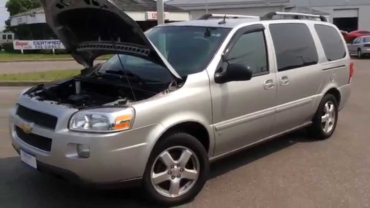 2009 Chevrolet Uplander LT | Boyer Pickering Certified Pre-Owned | 140034A  - YouTube