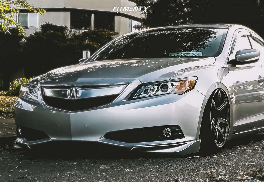 2013 Acura ILX Dynamic with 18x9.5 Work Emotion and Federal 225x35 on Air  Suspension | 501148 | Fitment Industries