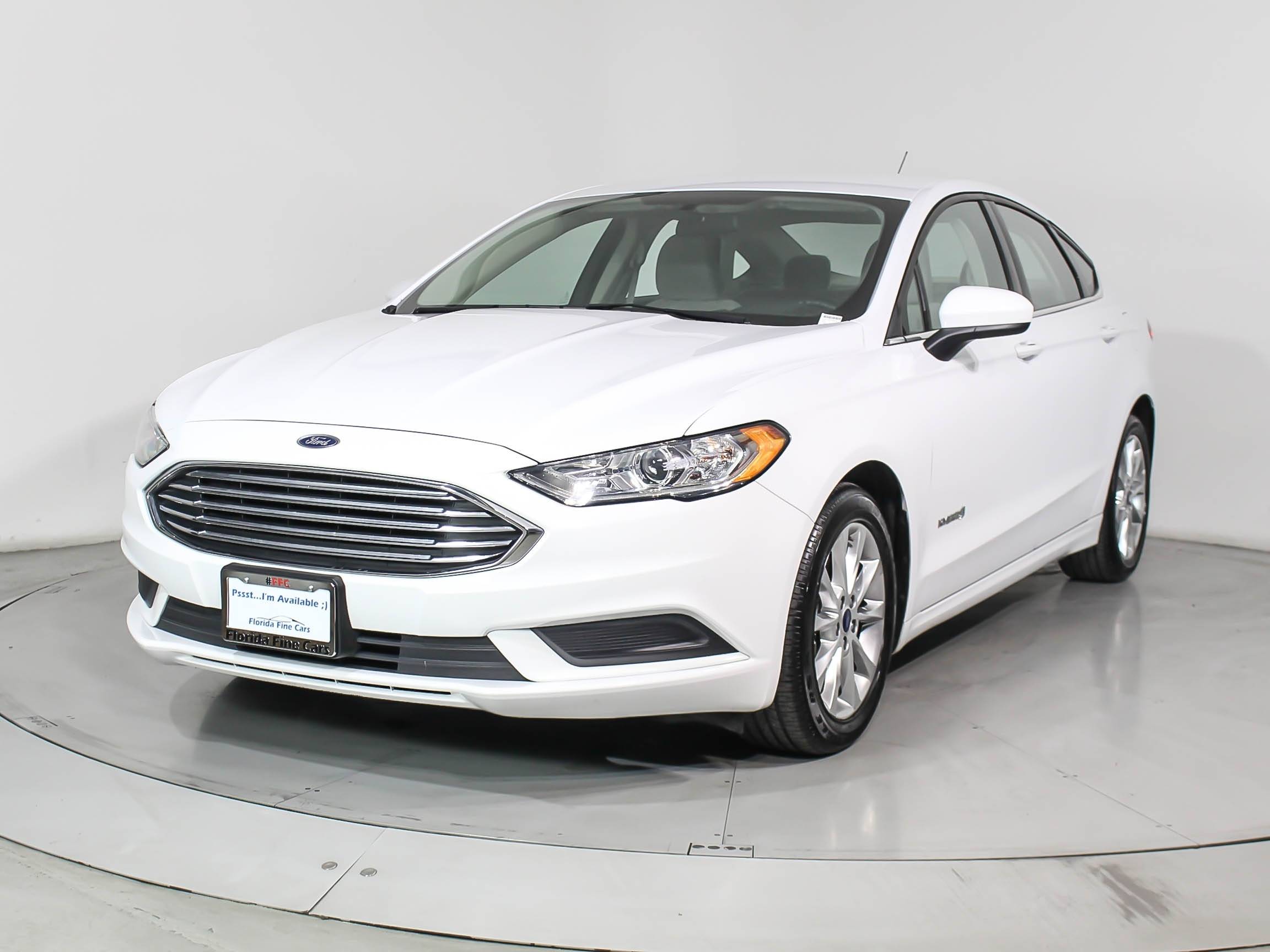 Used 2017 FORD FUSION SE HYBRID for sale in HOLLYWOOD | 103625