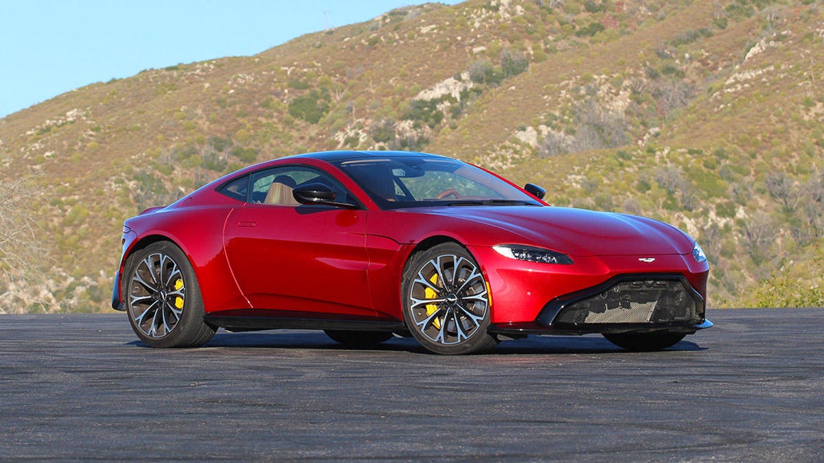2019 Aston Martin Vantage review: Beauty is a beast - CNET