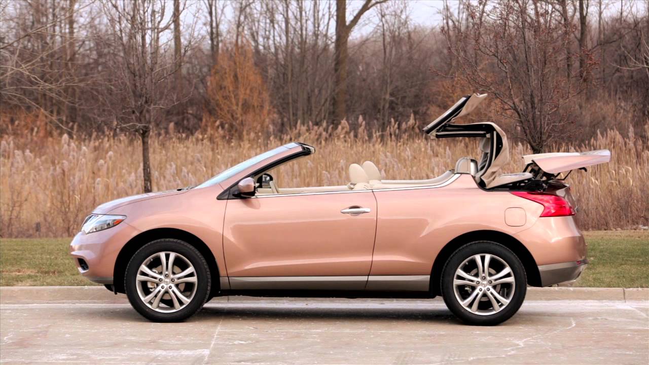2012 Nissan Murano CrossCabriolet - Soft Top - YouTube