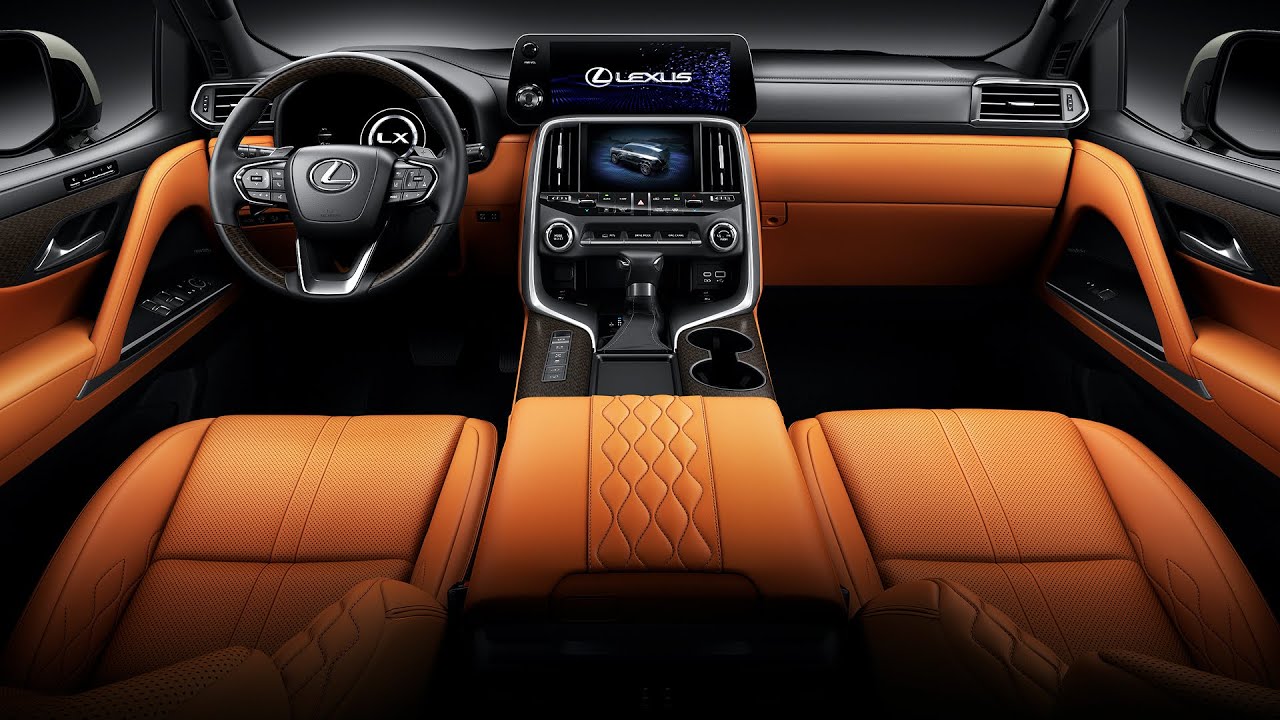 2022 Lexus LX 600 Interior Details / Great luxury SUV - YouTube