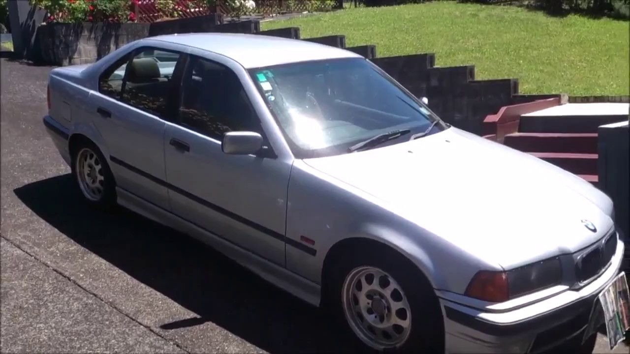 1997 BMW 318i start up and in-depth tour - YouTube