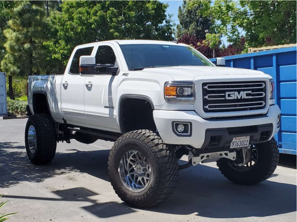 2016 GMC Sierra 3500 HD with 20x12 -44 Hostile H108 and 40/14.5R20 Atlas  Paraller and Suspension Lift 12" | Custom Offsets